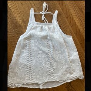Xhilaration white tank top